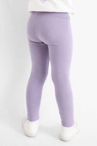 Niños: niñas - Pack de 6 - leggings térmicos - multicolor