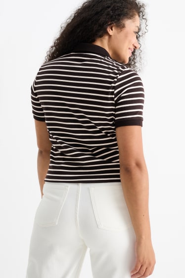 Dames - Poloshirt - zwart