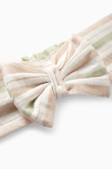 Baby: meisjes - Baby-outfit - 3-delig - mintgroen