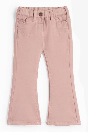 Enfants filles - Pantalon chaud - rose foncé