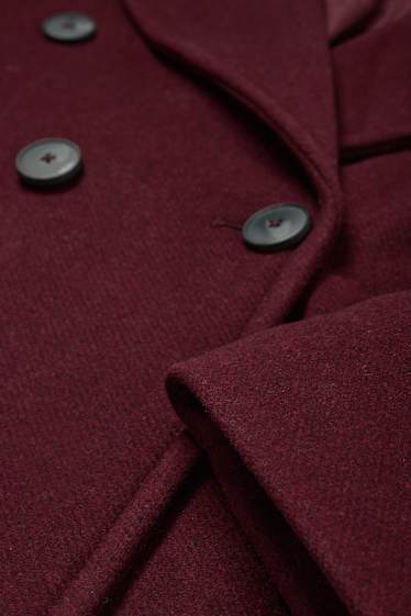 Women - Coat - bordeaux