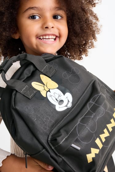 Enfants filles - Minnie Mouse - sac à dos - gris foncé