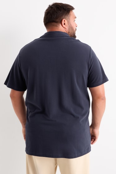 Herren - Poloshirt - dunkelblau