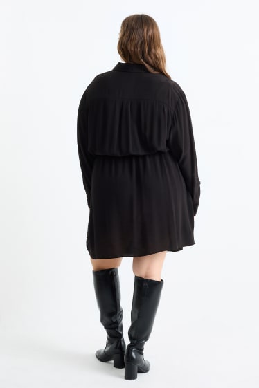 Dona - Vestit camiser - negre