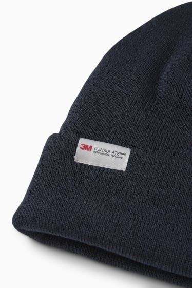 Men - Beanie - dark blue