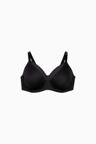 Femei - Sutien minimizer cu armătură - negru