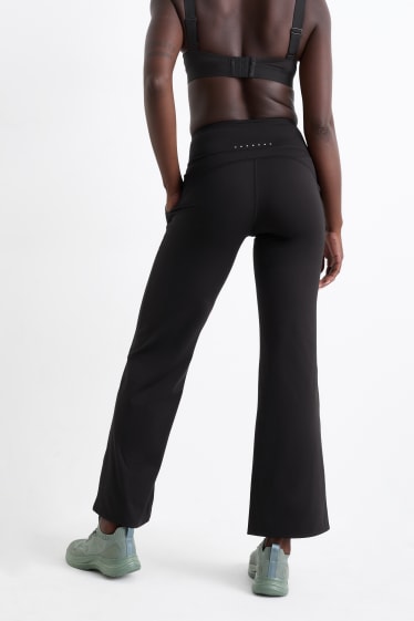 Femmes - Pantalon de sport en jersey - 4 Way Stretch - noir