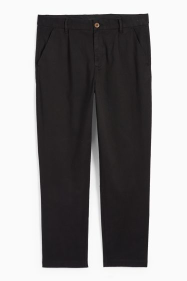 Herren - Chino - Tapered Fit - schwarz