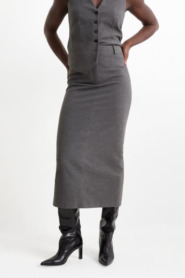 Women - Business skirt - dark gray