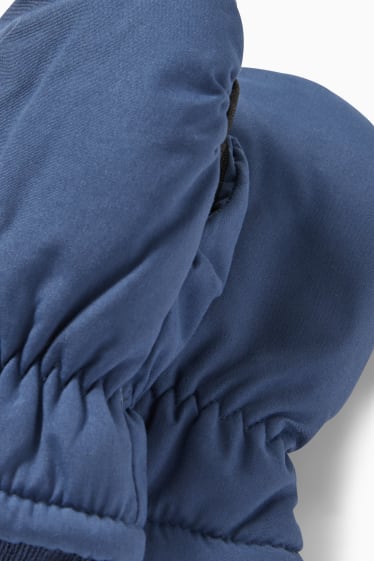 Children Boys - Mittens - dark blue