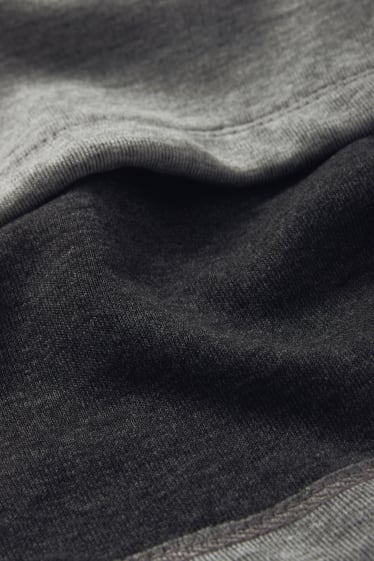 Damen - Funktions-Sweatjacke mit Kapuze - grau