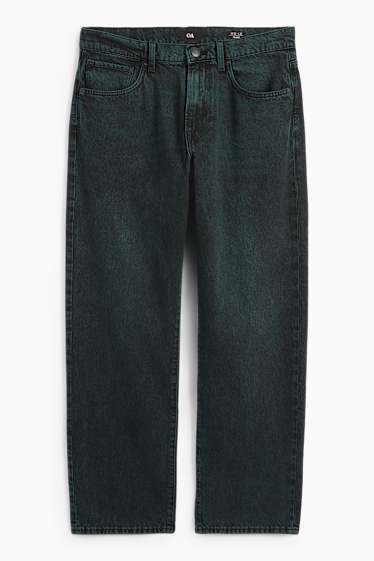 Herren - Relaxed Jeans - dunkelgrün