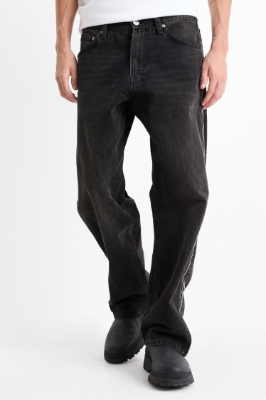 Uomo - Relaxed jeans - nero