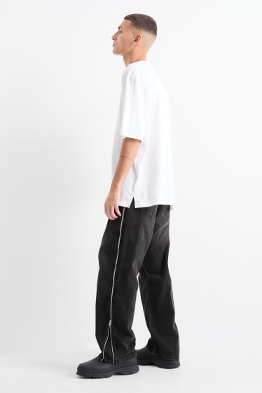 Uomo - Relaxed jeans - nero