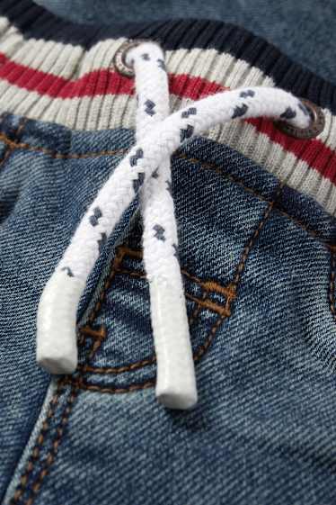 Kinder Jungen - Slim Jeans - Thermojeans - Jog Denim - jeansblau