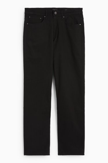 Uomo - Pantaloni termici - regular fit - jeans grigio scuro