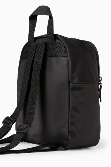Kinder Mädchen - Halloween - Wednesday - Rucksack - schwarz