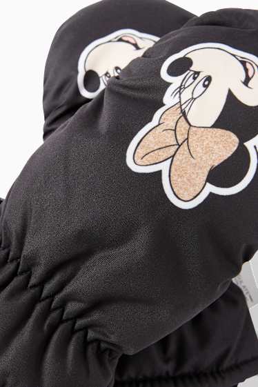 Bambine - Minnie - muffole - nero