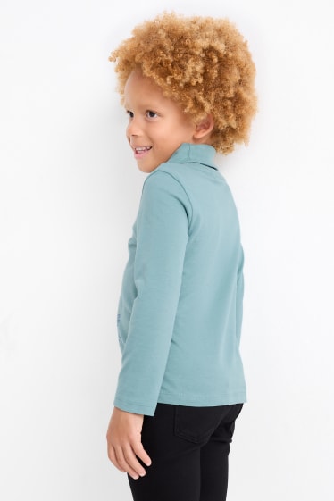 Kinder Jungen - Multipack 3er - PAW Patrol - Rollkragenshirt - türkis