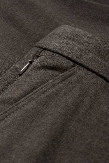 Hommes - Chino - slim fit - marron foncé