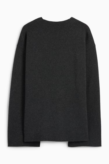 Women - Cardigan - anthracite