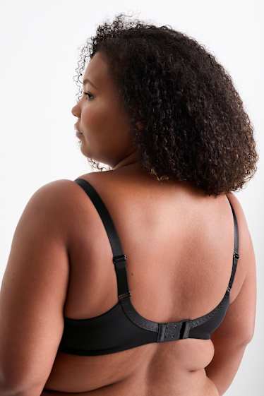 Femei - Sutien minimizer cu armătură - negru