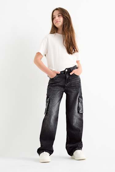 Nena - Texans cargo - negre