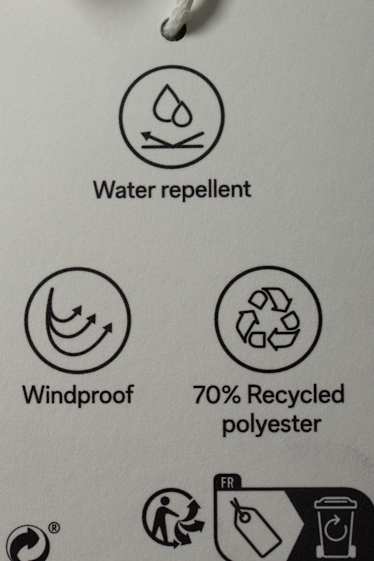 Bambini - Giacca trapuntata con cappuccio - idrorepellente - verde scuro