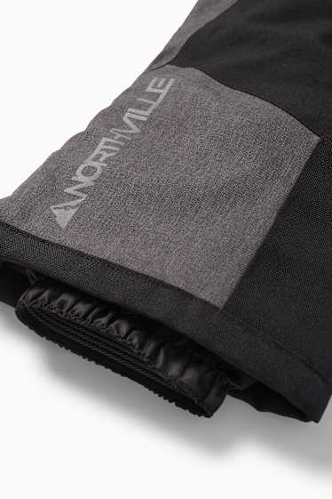 Kinder Jungen - Skihose - wasserdicht - dunkelgrau