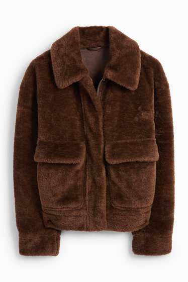Damen - Jacke - dunkelbraun