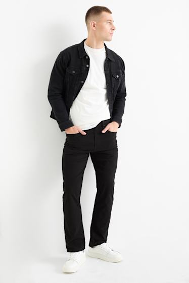 Uomo - Pantaloni termici - regular fit - jeans grigio scuro