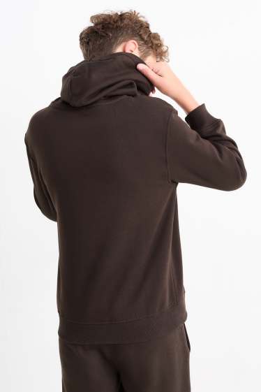 Children Boys - Gaming - Christmas hoodie - dark brown