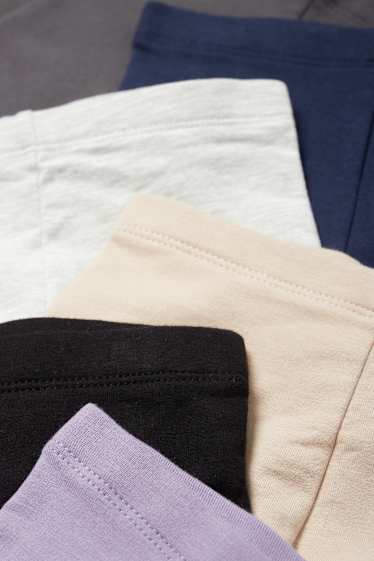Niños: niñas - Pack de 6 - leggings térmicos - multicolor