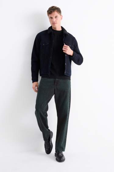 Herren - Relaxed Jeans - dunkelgrün