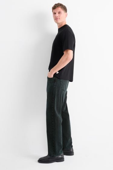 Herren - Relaxed Jeans - dunkelgrün