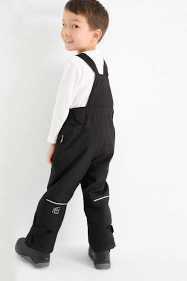 Enfants garçons - Pantalon de ski - imperméable - noir