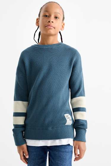 Bambini - Maglione - blu scuro