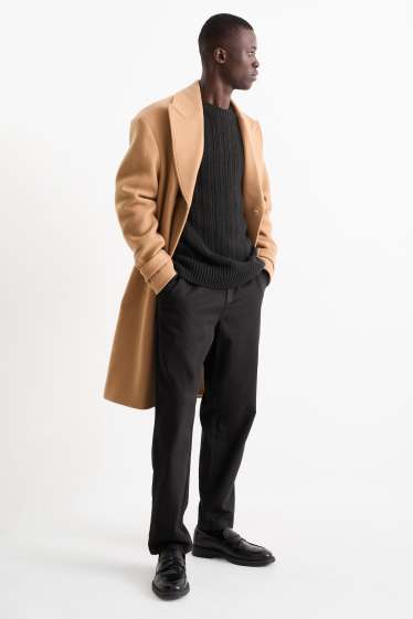 Herren - Chino - Tapered Fit - schwarz