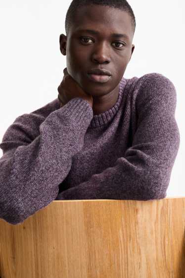 Bărbați - Pulover - violet