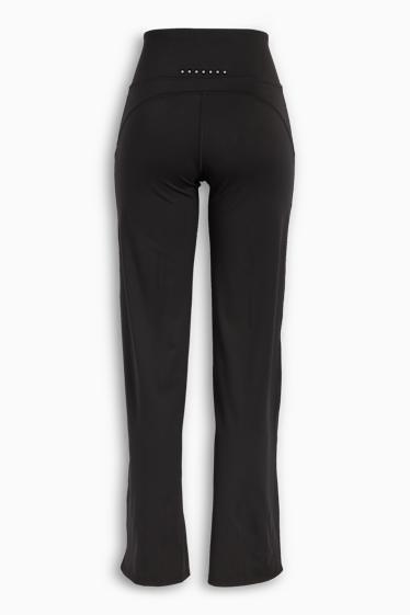 Femmes - Pantalon de sport en jersey - 4 Way Stretch - noir