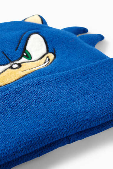 Children Boys - Sonic - beanie - blue