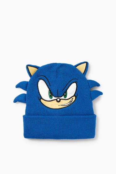 Children Boys - Sonic - beanie - blue
