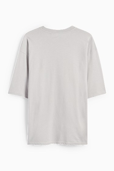 Men - Oversized T-shirt - Spider-Man - light gray