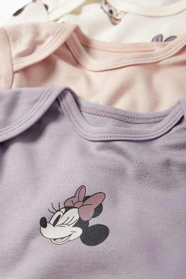 Bébés filles - Lot de 3 - Disney - bodys bébé - beige