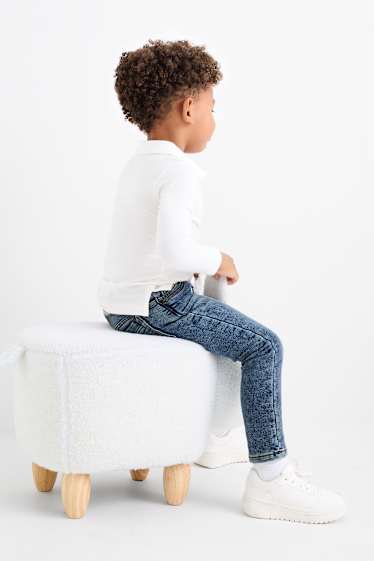 Kinder Jungen - Slim Jeans - Thermojeans - Jog Denim - jeansblau