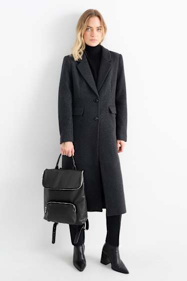 Femmes - Sac à dos - synthétique - noir