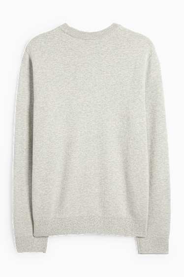 Hommes - Pull - gris clair