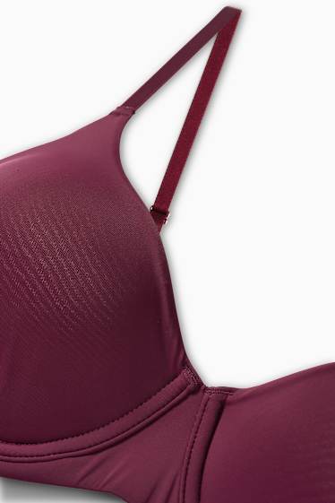 Damen - BH mit Bügel - FULL COVERAGE - unwattiert - LYCRA® - lila