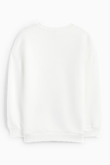 Children Girls - Lilo & Stitch - Christmas sweatshirt - cremewhite