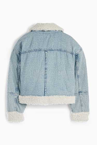 Damen - Jeansjacke - helljeansblau